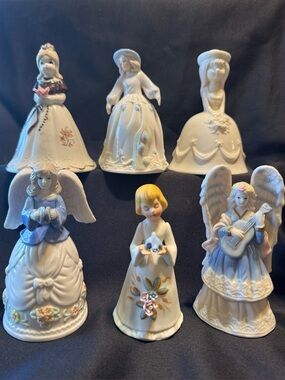 Lot of 6 Vintage Bells